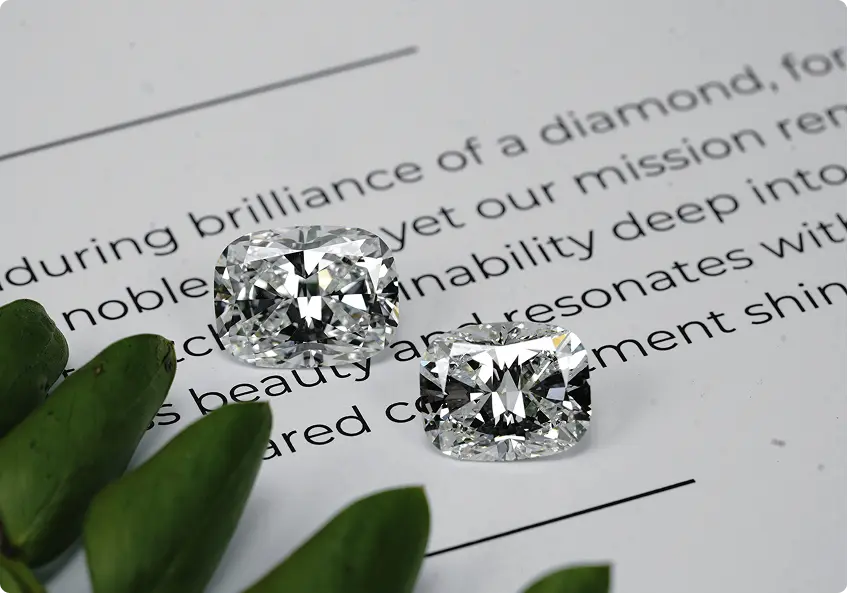 Meticulous cuts, aligned facets.